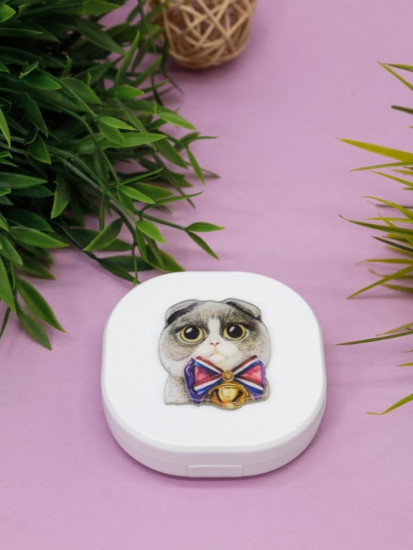 Контейнер для контактных линз «Purebred Cat»