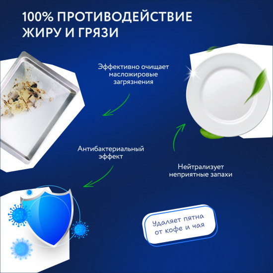 Капсулы для посудомоечных машин гибридные «7 в 1. Crystal»