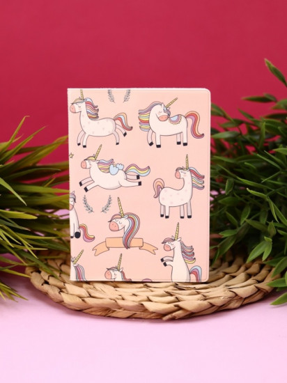 Обложка для паспорта «Pink Unicorn»