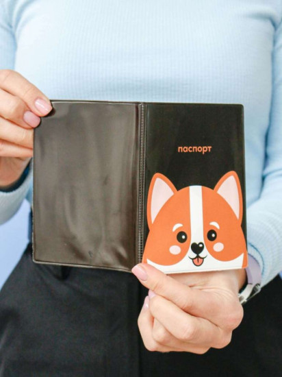 Обложка для паспорта «Dear dog»