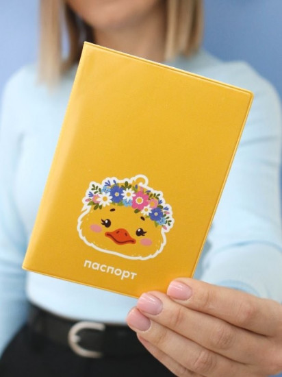Обложка для паспорта «Dear duck»