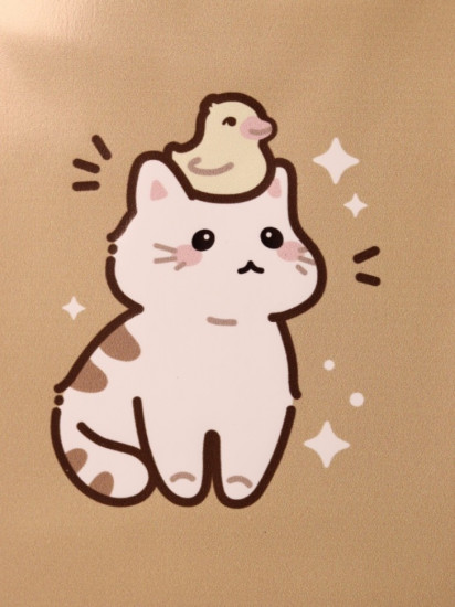 Обложка для паспорта «Cat duck»