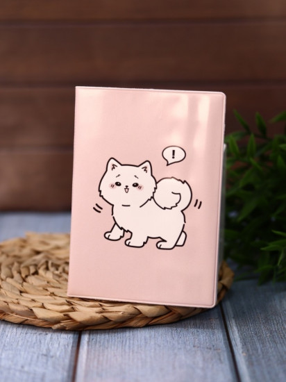 Обложка для паспорта «White cat»