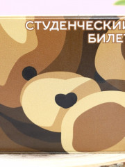 Обложка для студенческого билета «Bear» - Фото 1