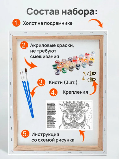 Картина по номерам «Призывательница призраков»