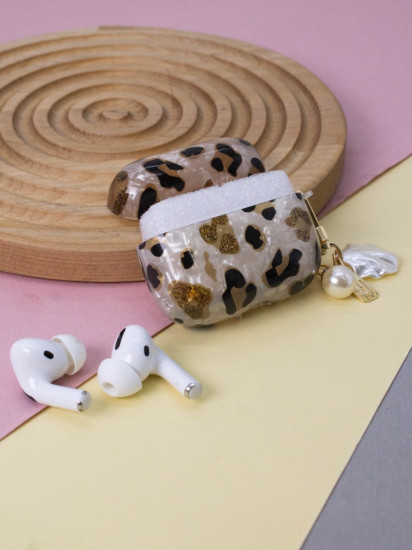Чехол для AirPods Pro «Leo print»