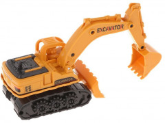 Машинка инерционная «Экскаватор-погрузчик» - Фото 2