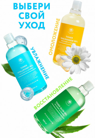 Тонер для лица омолаживающий ниацинамид «Toner Niacinamide 95% Recovery & Calming»