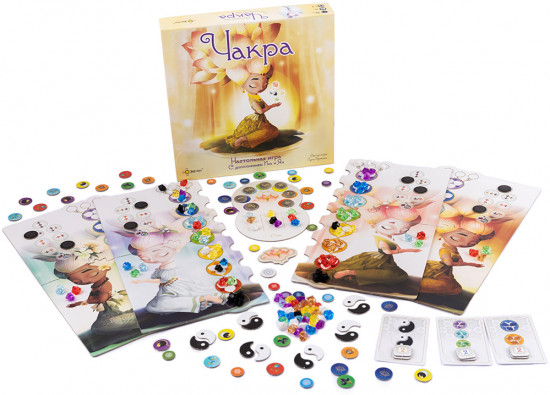 Настольная игра «Чакра с дополнением Инь и Ян»
