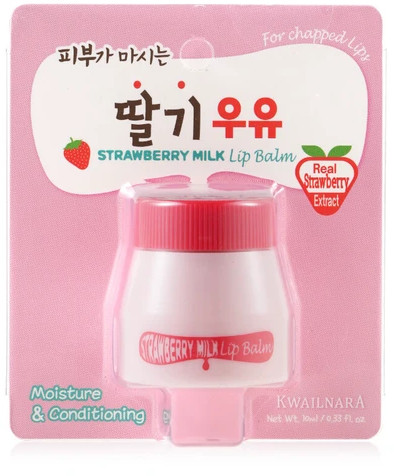 Бальзам для губ с экстрактом клубники «Strawberry Milk Lip Balm»