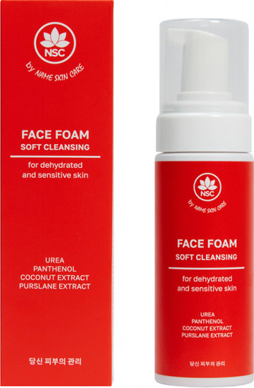 Пенка для умывания с пантенолом «Face foam soft cleansing»