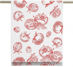 Комплект вафельных полотенец «Salad» - Фото 5