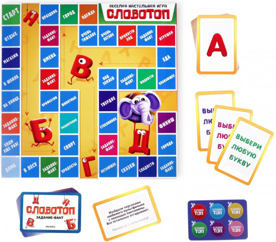 Игра настольная «Словотоп»