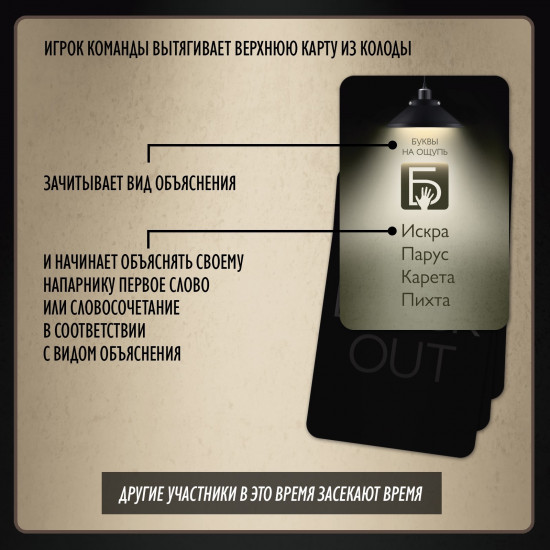 Игра настольная на объяснение слов «Blackout»