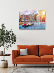 Пазл «Вид на Амстердам» - Фото 3