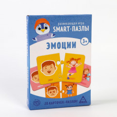 Игра настольная «Smart-пазлы. Эмоции» - Фото 4