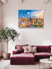 Пазл «Малайзия. Куала-Лумпур под луной» - Фото 3