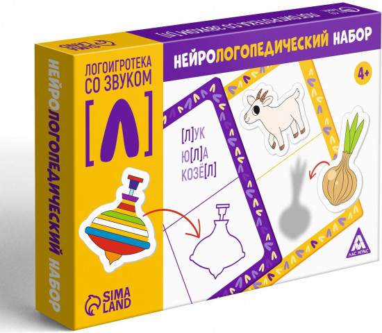 Игра настольная «Логоигротека со звуком [Л]»
