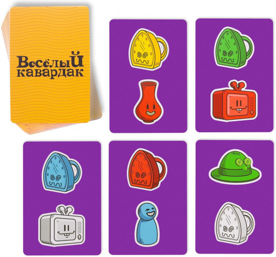 Игра настольная на ловкость «Весёлый кавардак»