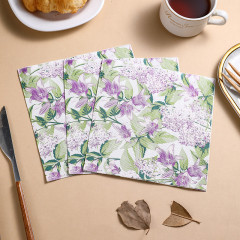 Набор салфеток бумажных «Цветочное настроение» - Фото 1