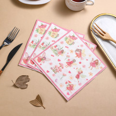 Набор салфеток бумажных «Лесная фея» - Фото 1