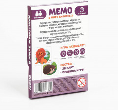 Игра настольная «Мемо. В мире животных» - Фото 6