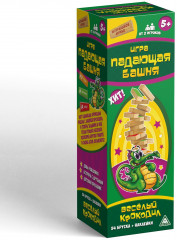 Игра настольная «Падающая башня. Весёлый крокодил» - Фото 2