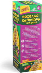 Игра настольная «Падающая башня. Весёлый крокодил» - Фото 4