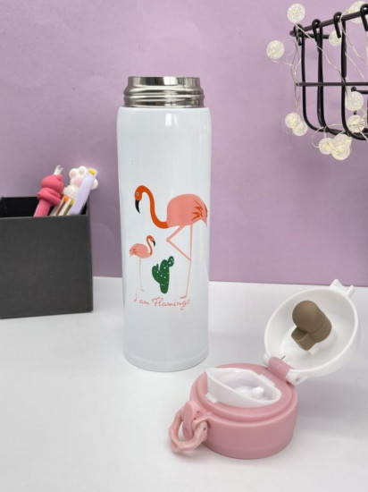 Термос «Flamingo sunset»