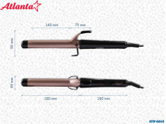 Электрощипцы для укладки волос ATH-6645 - Фото 1