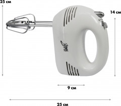 Миксер ручной электрический 312-01 - Фото 4