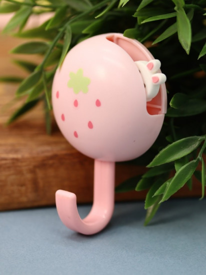 Крючок самоклеящийся «Hello strawberry»