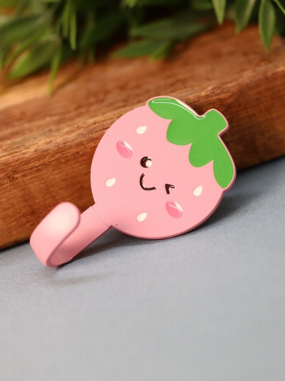 Крючок самоклеящийся «Nice strawberry»