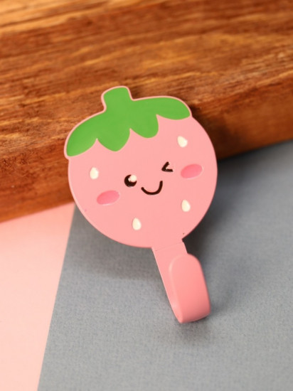 Крючок самоклеящийся «Nice strawberry»