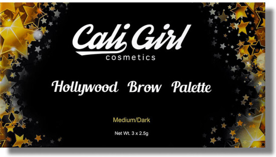 Палетка теней для бровей «Hollywood Brow Palette», оттенок Medium/Dark