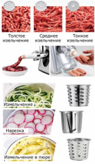 Мясорубка  Kuchenchef HSL-KC-15005 - Фото 8
