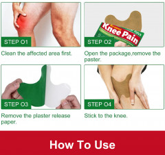 Набор пластырей для коленей с экстрактом полыни - Фото 2