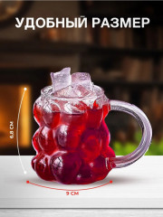 Кружка стеклянная «Bubbles» - Фото 2