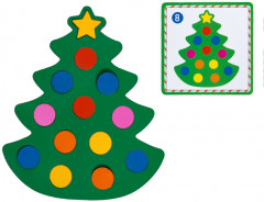 Сортер с заданиями «Ёлочка» - Фото 1