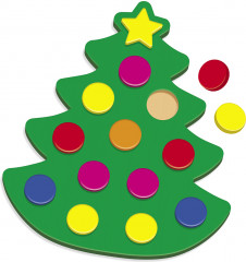 Сортер с заданиями «Ёлочка» - Фото 9