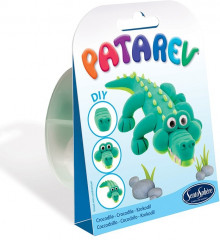 Набор пластилина в карманном формате «Крокодил» - Фото 1