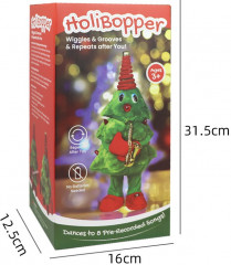 Игрушка «Танцующая ёлка с саксофоном» - Фото 1