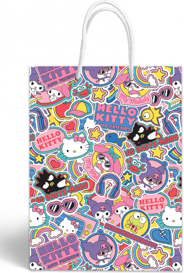 Пакет подарочный «Hello Kitty and friends»
