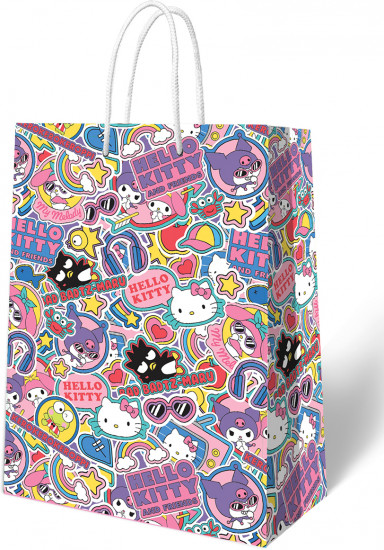 Пакет подарочный «Hello Kitty and friends»