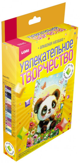 Алмазная мозаика «Милая панда»