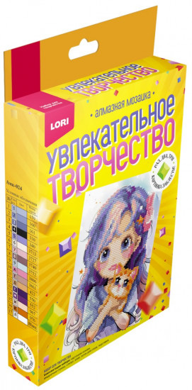 Алмазная мозаика «Домашний любимец»