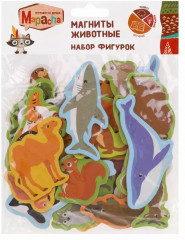 Набор фигурок магнитных «Животные мира» - Фото 1