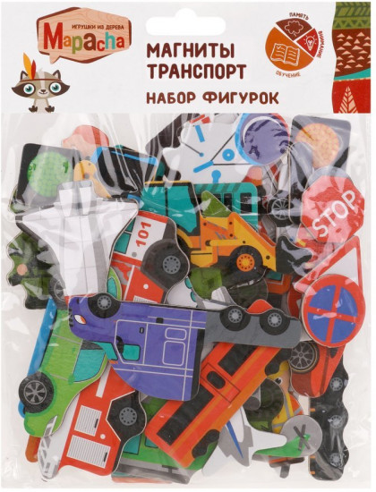 Набор фигурок магнитных «Транспорт»