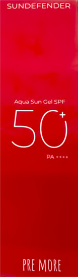 Крем-гель для лица солнцезащитный SPF50+ PA++++ «Sundefender Aqua Sun Gel»