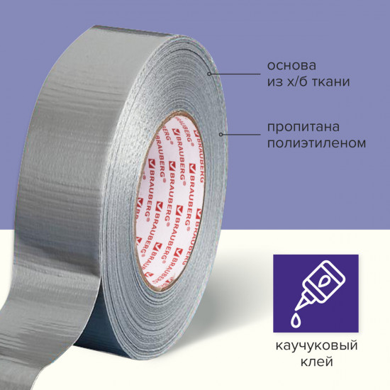 Клейкая армированная лента